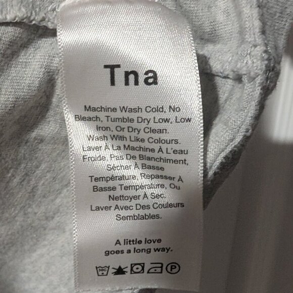 Aritzia Tna | Mainland T-Shirt In Grey - Picture 6 of 8